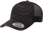 Yupoong Yp Classics Retro Trucker Multicam Snapback