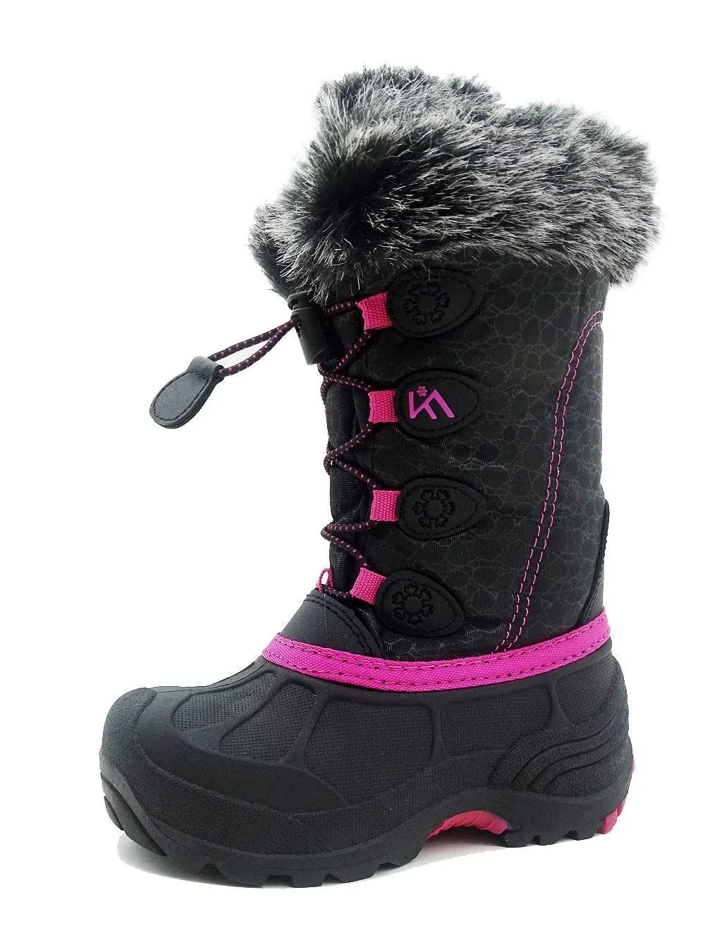 Snow Boots for Kids Waterproof Durable and Slip Resistant Winter Snow Boots for Boys and Girls with Insulated Fleece Lining Perfect for Snowy Adventures Ideal Snow Boots toddler to Keep Feet Warm and Dry