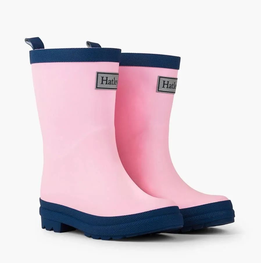 Hatley Unisex-Child Solid Rain Boots