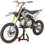 SYX Moto New Whip Gas 125cc 4-Stroke Dirt Bike Kick Start Black/Blue