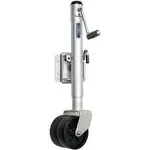 Fulton XPD15L0101 Swivel Trailer Tongue Jack, Dual Wheel - 1500 Lbs. Capacity, Steel