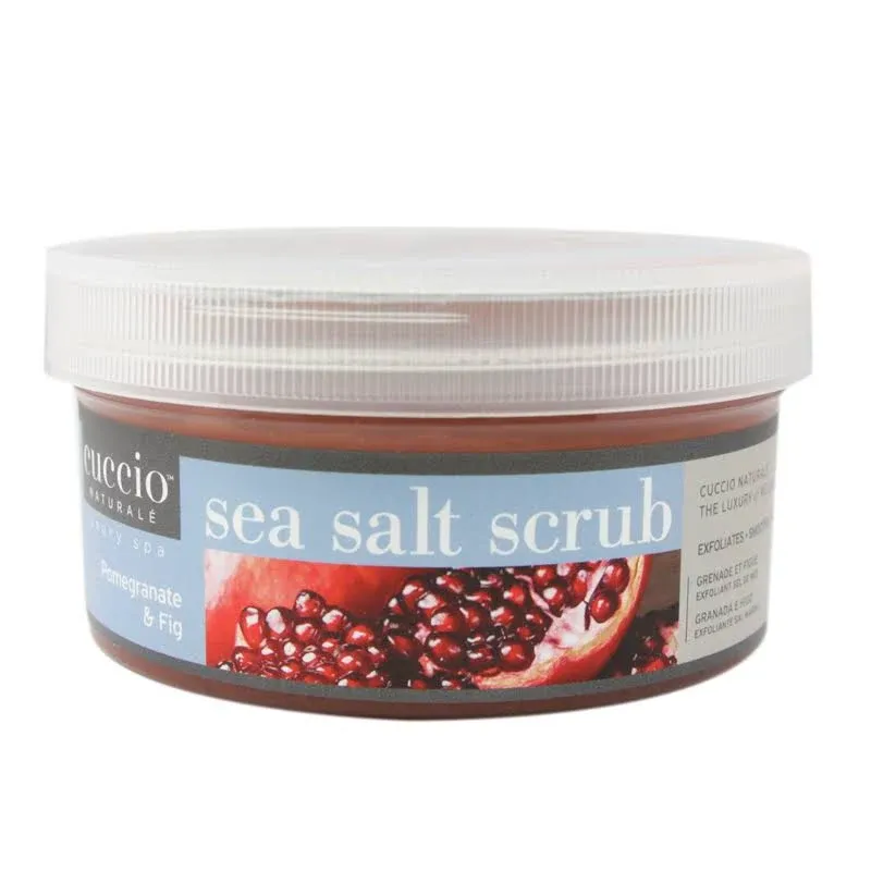 Cuccio Sea Salt Scrub Pomegranate & Fig 19.5 oz