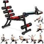 Body Rhythm 22 in 1 Wonder Master Core & Abdominal Workout Equipment, Foldable ...