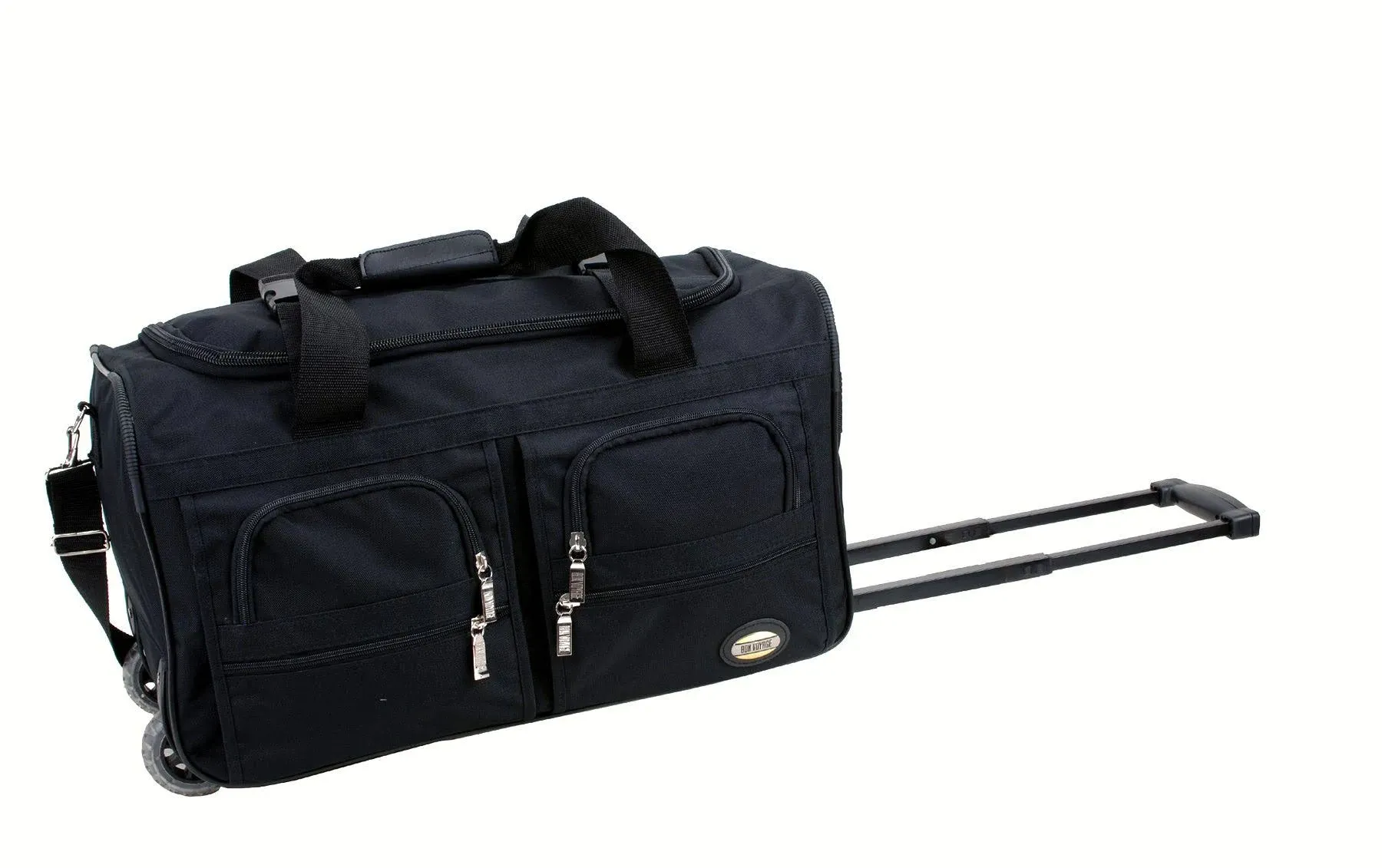 Rockland 22-in. Rolling Duffle Bag, Black