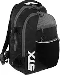 Lacrosse AS BPSD BK/XX Sidewinder Lacrosse Backpack, Black