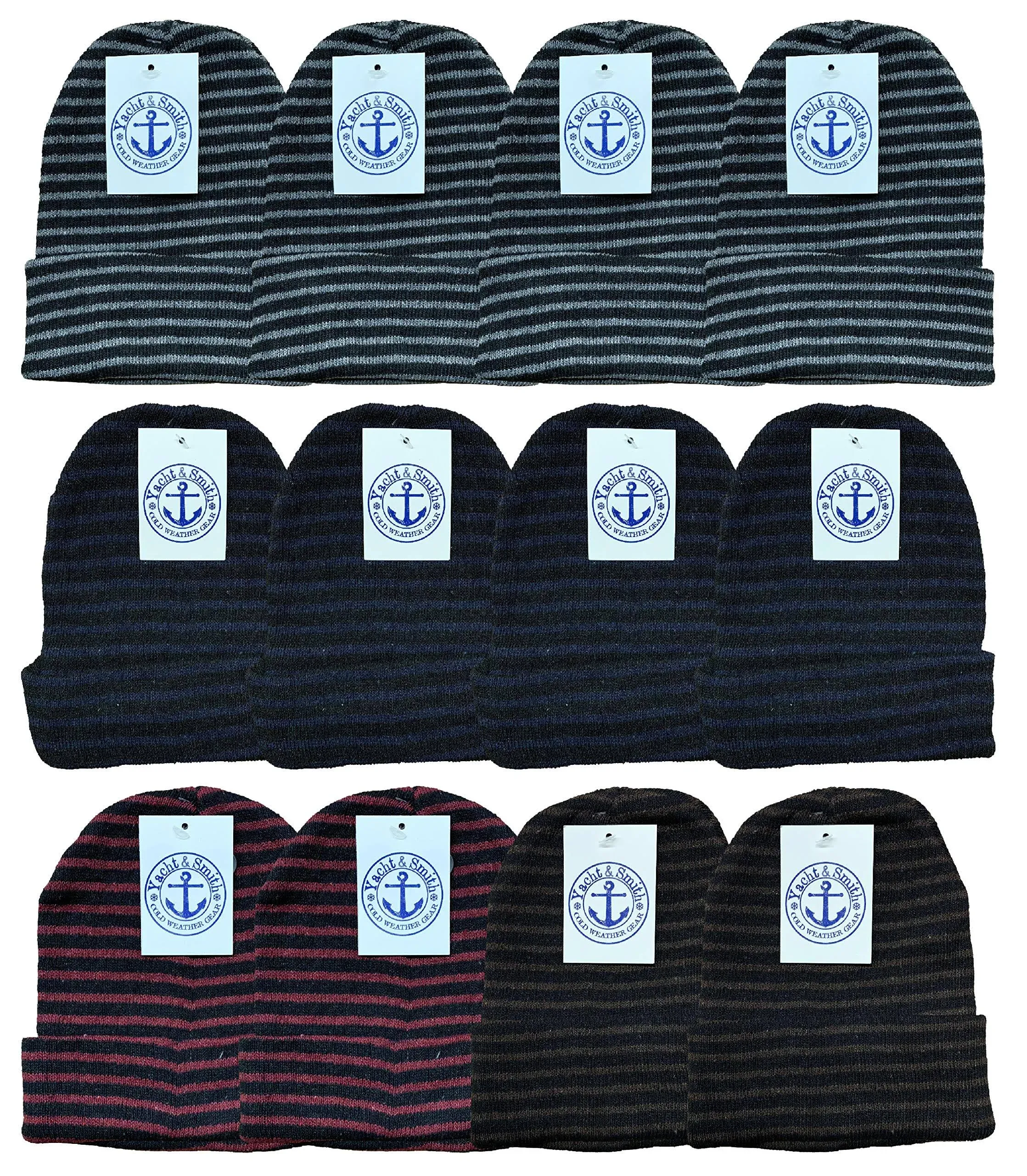 Winterlace 12 Pack Winter Beanie Hats