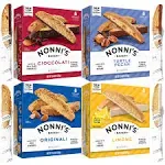 Nonni's Biscotti Variety Pack of 4 Italian Cookies