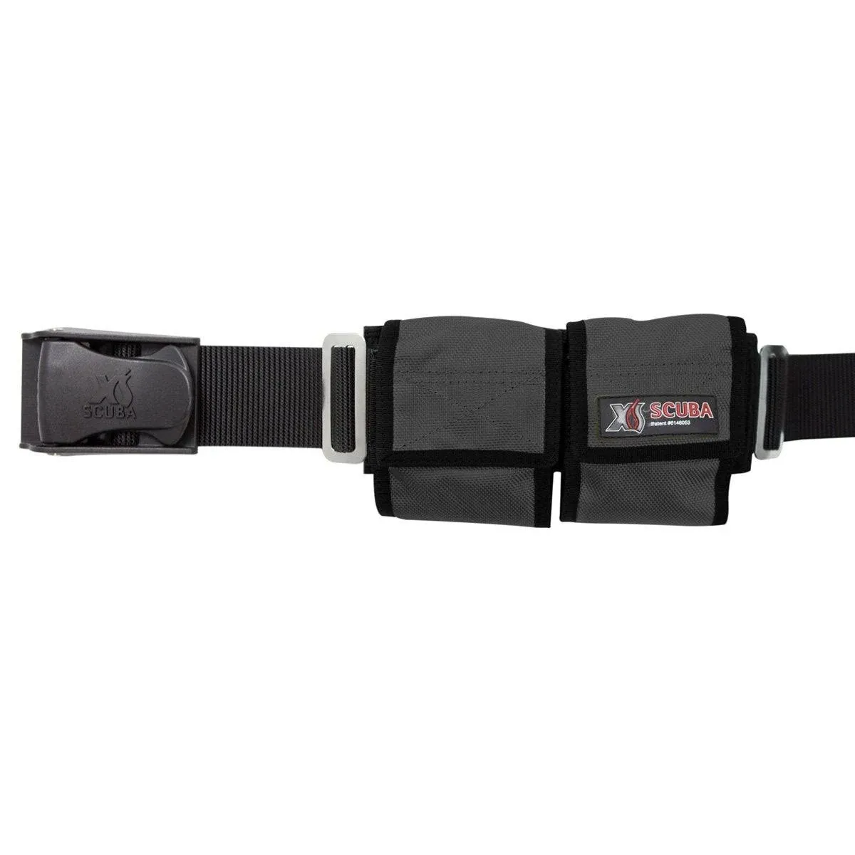 XS Scuba Weight Belt 4 Pocket Black