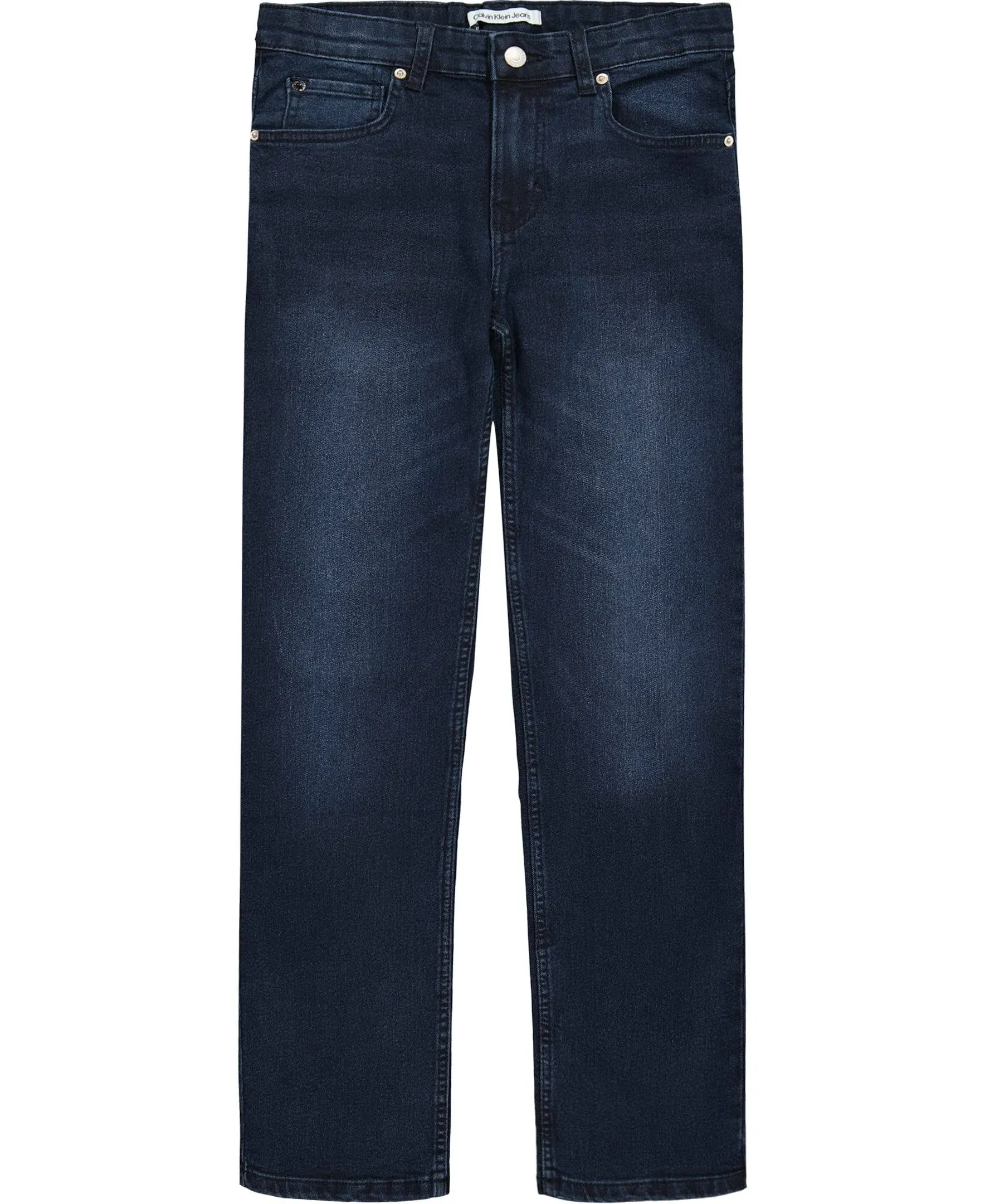 Calvin Klein Boys Slim Straight Jeans - Blue - 4