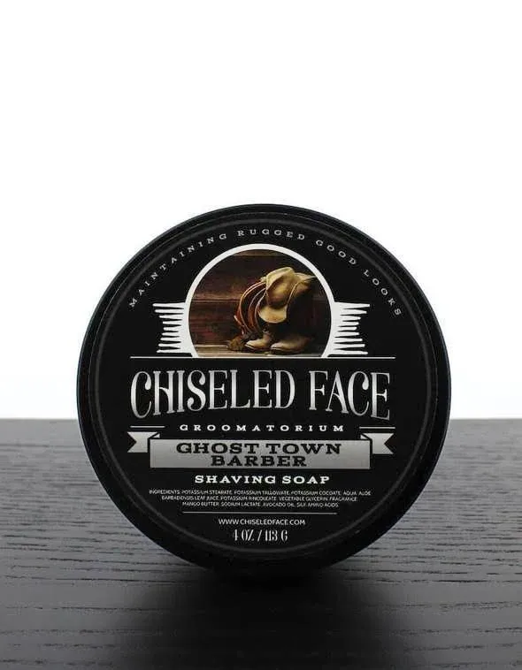 Ghost Town Barber Chiseled Face Shaving Soap