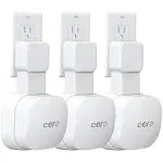 Outlet Wall Mount Only for eero 6 & eero 6+ mesh Wi-Fi System, No Messy Wires & Space Saving Outlet Mount Holder for eero 6 Extender (3 Pack)