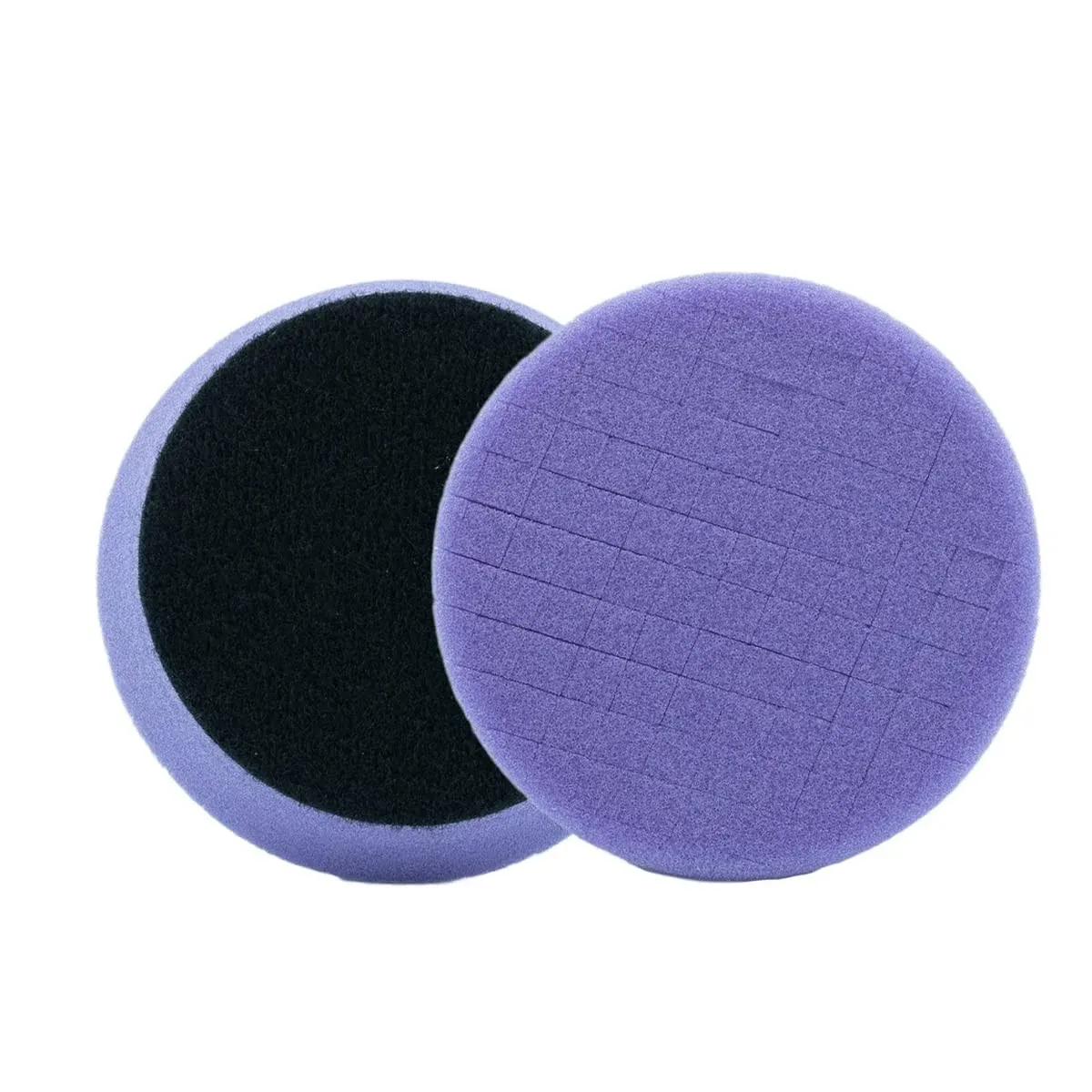 3D Black Foam Finishing Pads, 2-Pack | Professional Grade | Maximizes Paint Gloss and Polish | Soft Detailing Finish | 3.5” Round