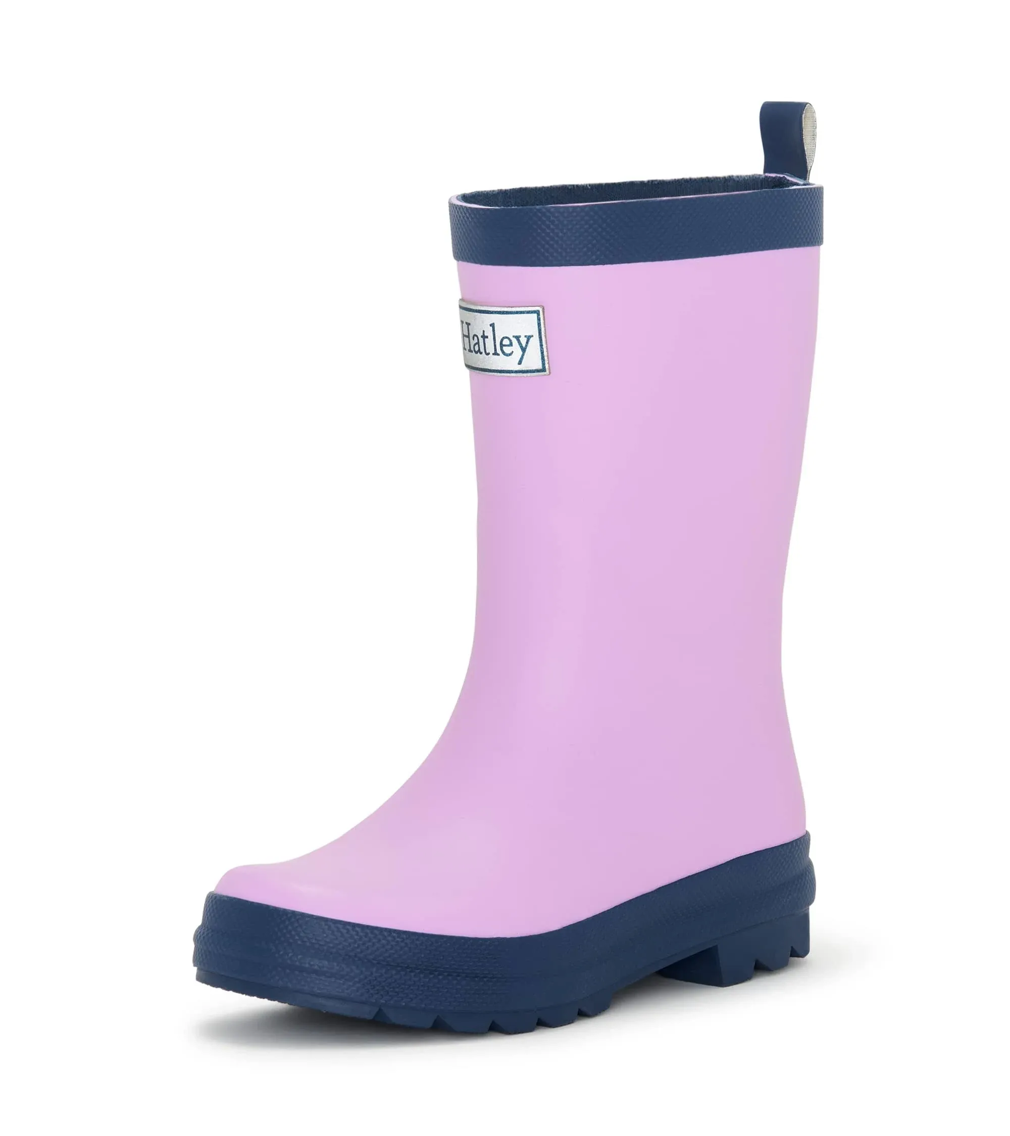 Hatley Kids Lilac Matte Rain Boots Size 10