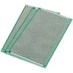 uxcell A16040500ux0190 3 Piece Double Sided Prototype Universal PCB Print Circuit Board 9 x 15 Cm Green, 5.91" Width, 3.54" Length