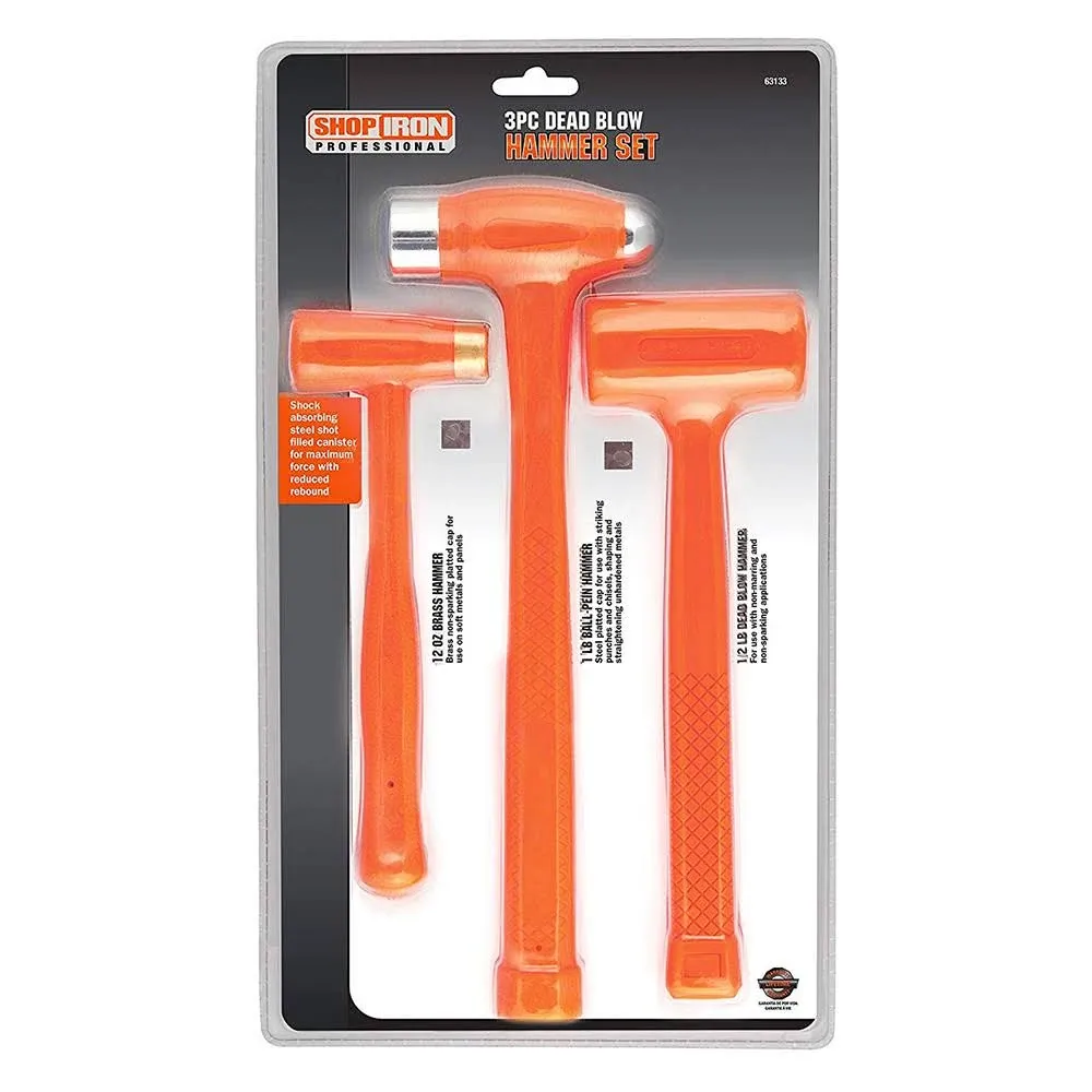 Titan 3-Piece Dead Blow Hammer Set