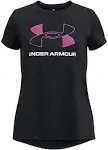 Under Armour Girls' Tech Big Logo Short Sleeve T-Shirt