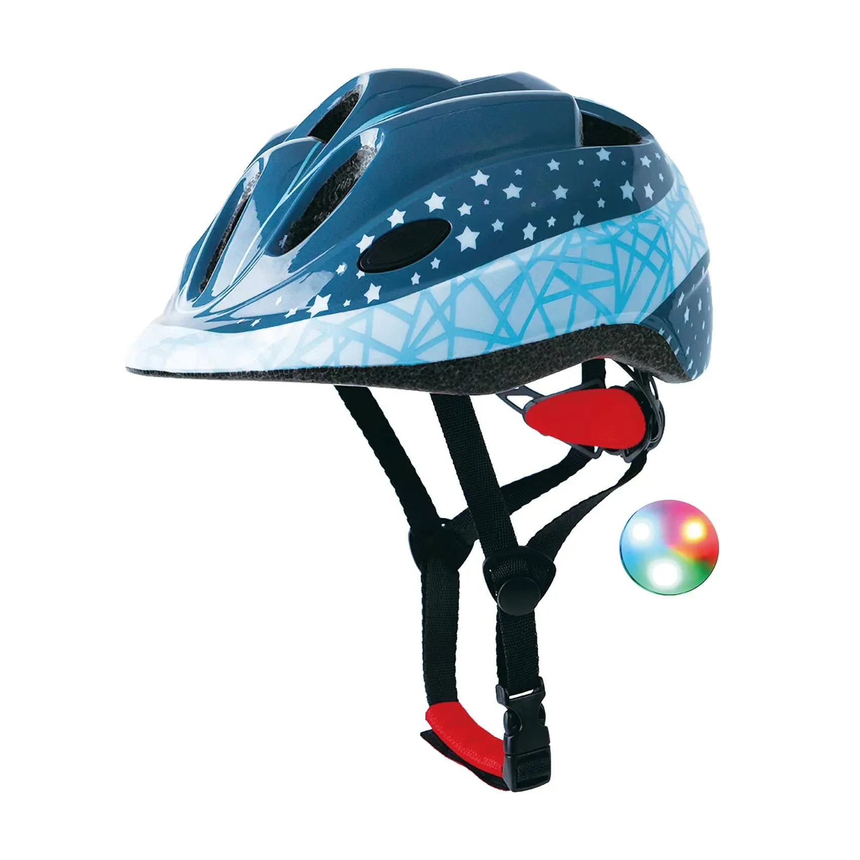 Atphfety Kids Toddler Bike Helmet,Adjustable Boys Girl Helmets from Baby to Children(Age 1-8),Multi Sports for Bicycle Skate Scooter with LED Light