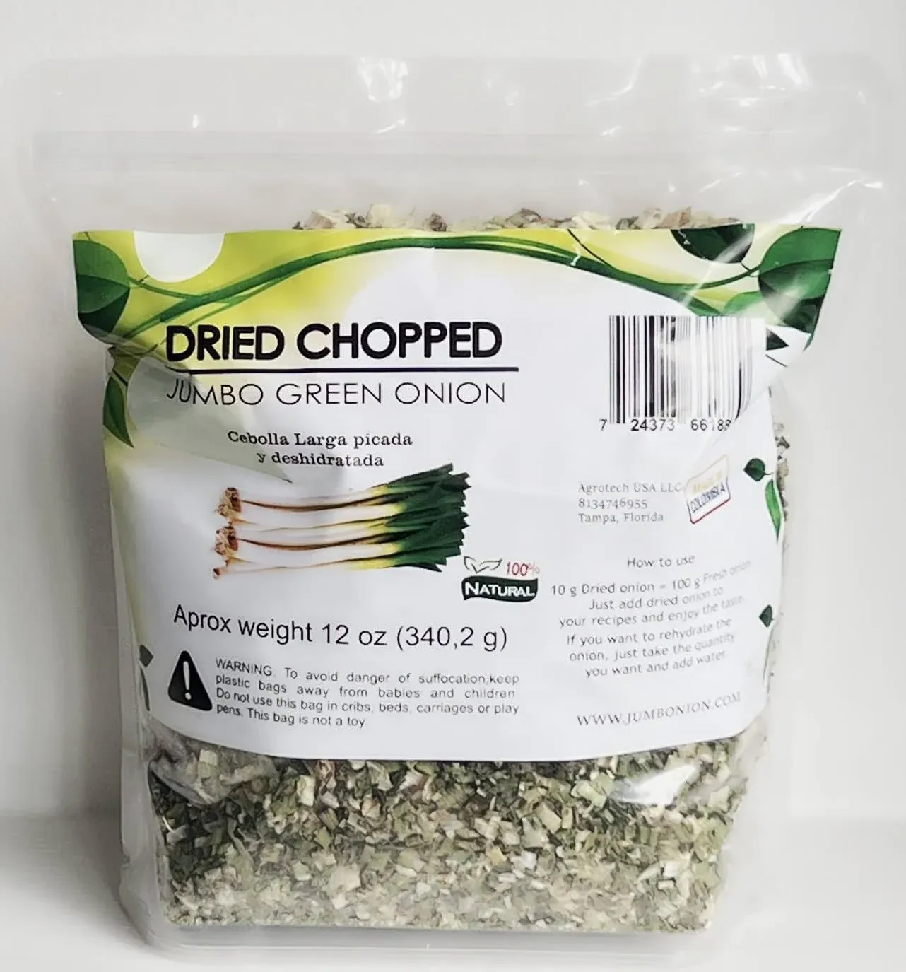 Dehydrated Dried Chopped Jumbo Green Onion