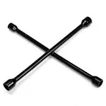 Torin TRX31101-14F Professional 14 Universal Heavy Duty 4-Way Cross Lug Wrench, Black