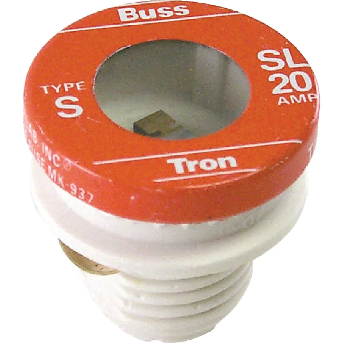 Bussman SL-20PK4 20 Amp Time Delay Plug Fuses 4 Count