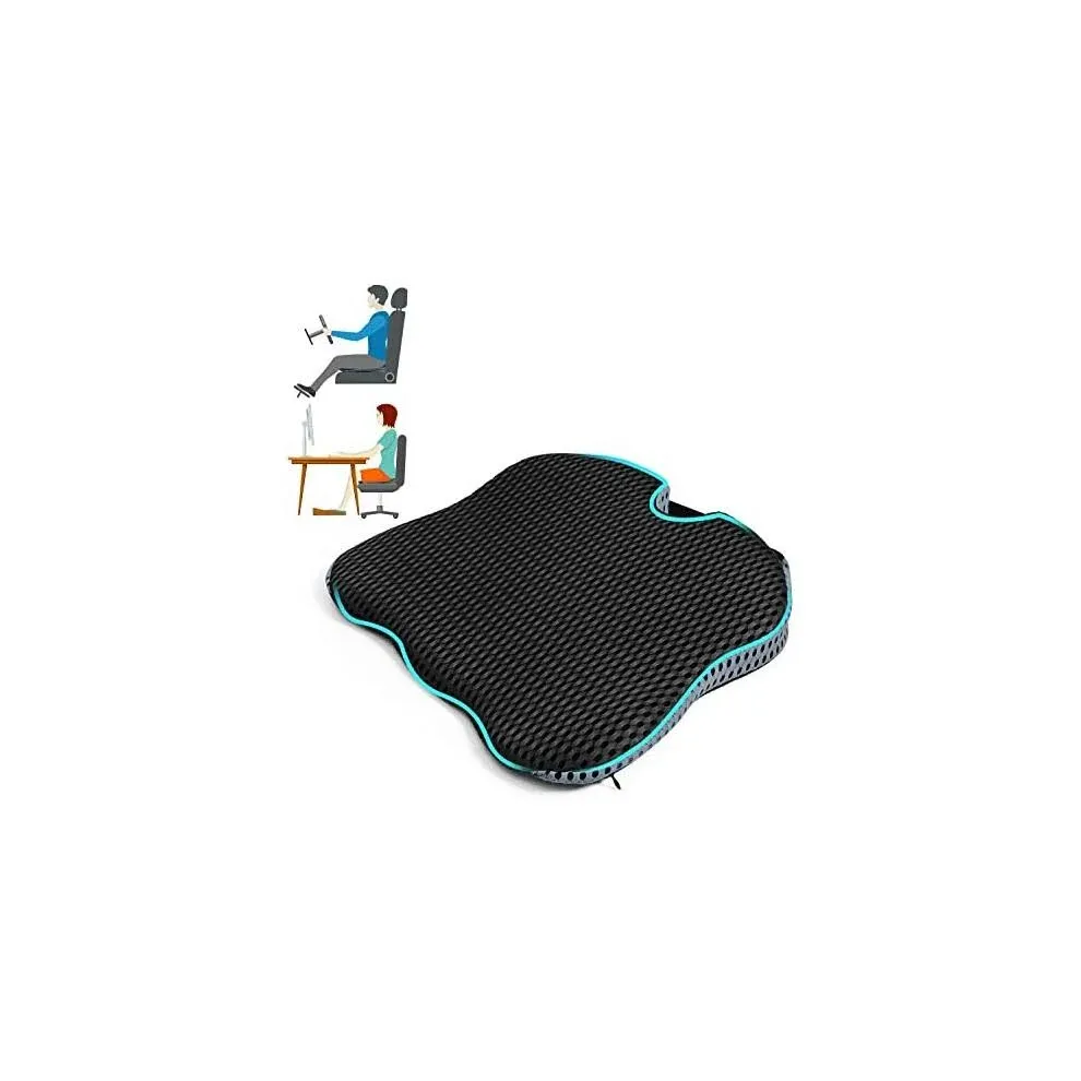 Dreamer Car Heightening Seat Cushion Pad for Car Driver Seat - Supportive and Comfortable Seat Cushion for Car Front Seat for Q2SX3MR