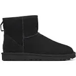 UGG Women's Classic Mini II Winter Boots, Black, 9