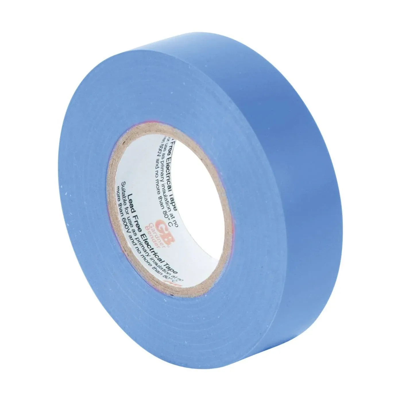 GB GTB-667P Electrical Tape, 66 ft L, 3/4 in W, PVC Backing, Blue