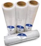 18&#034; Stretch Film/Wrap 70 Gauge 1200ft 500% Stretch Clear Cling Durable Adheri...