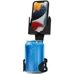 Cell Phone Seat – Phone & Cup Holder Made in USA – Fits Phones with or Without Cases Vertical or Horizontal and Doesn’t Block Cup Holder, Chargi