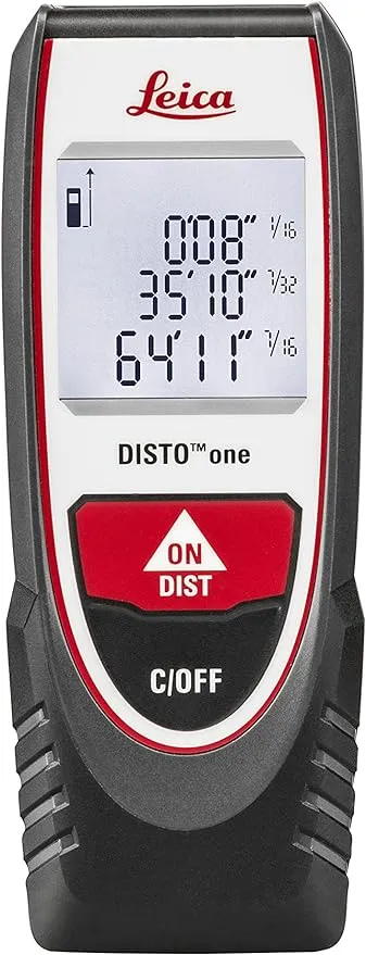 Leica Geosystems, US Tools, LEIAD 854589 Leica Disto One Laser Distance Meter