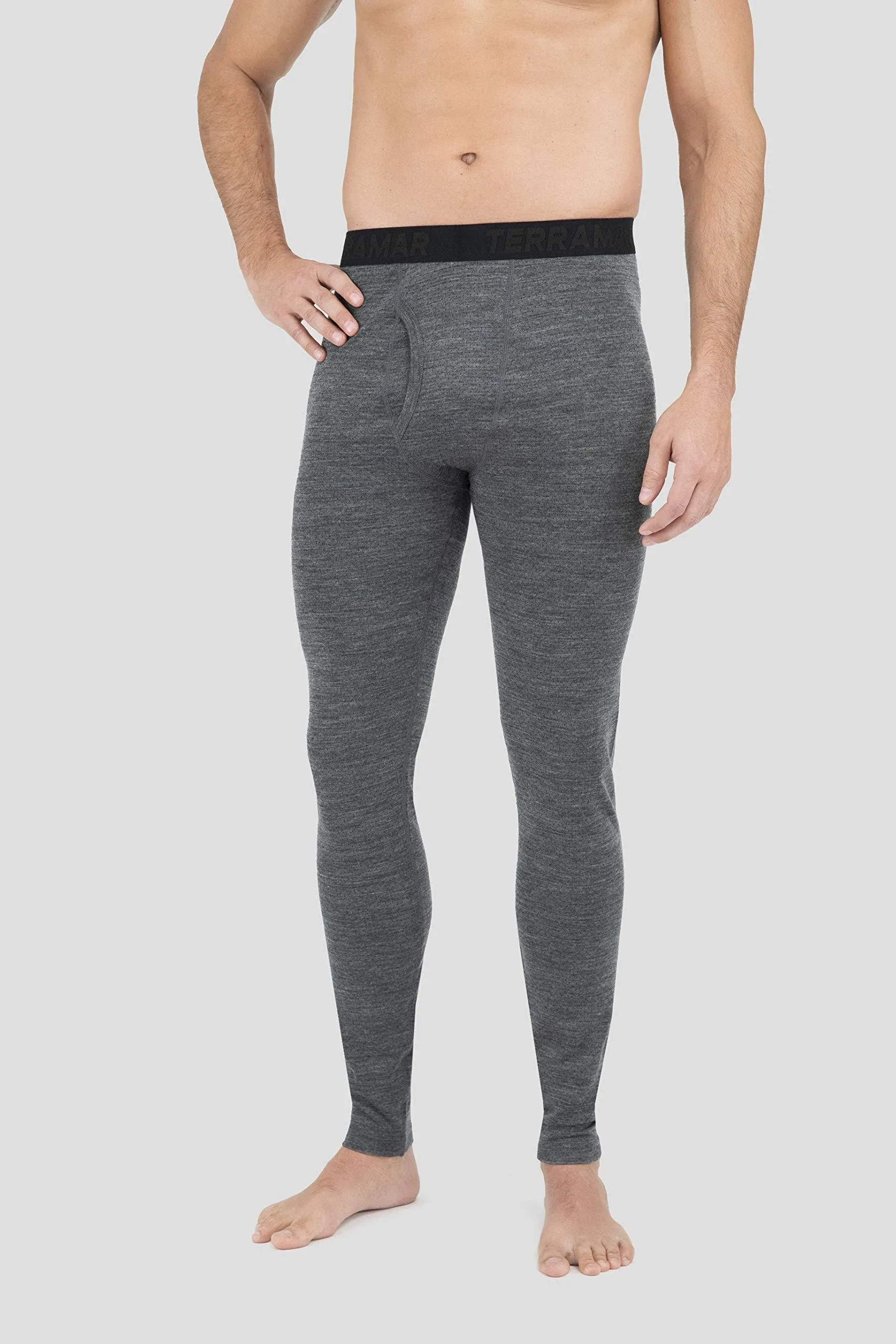 Terramar Men's Ultra Merino Pant Charcoal Heather / M