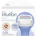 Schick Intuition Refill, Pure Nourishment Razors for Women | Intuition Razor Bla