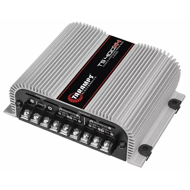 Taramps TS 400x4 400 watts RMS 4 Channels Full Range Car Audio Amplifier 2 Br...