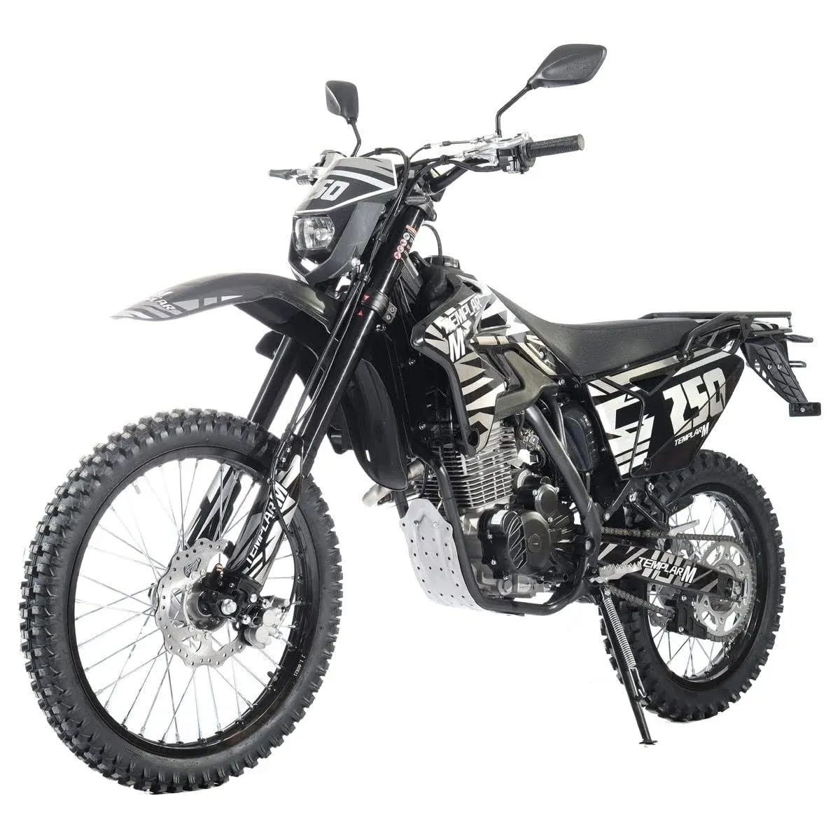 X-Pro Templar M 250 Dirt Bike Pit Bike 6-Speed Manual Transmission