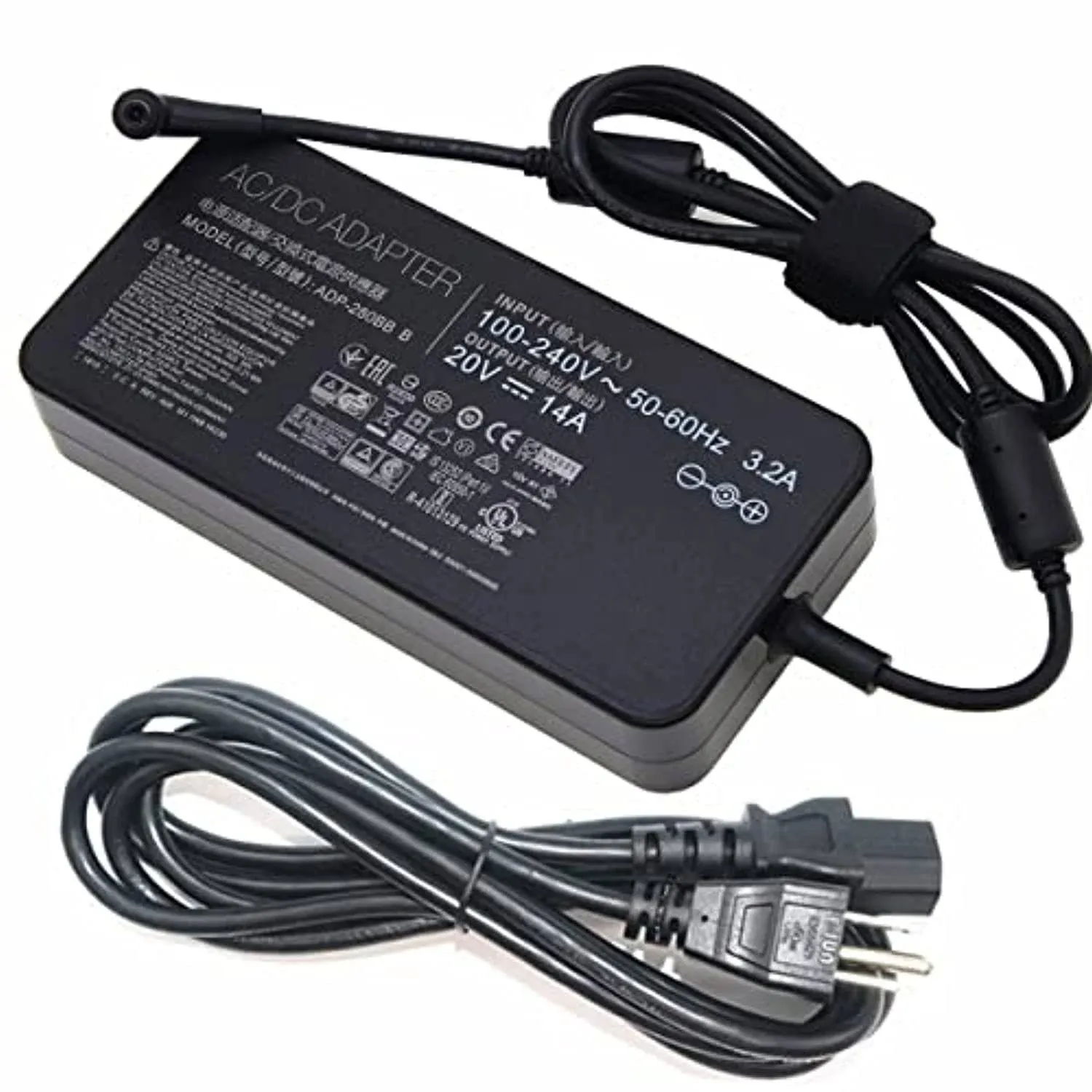 KK LTD Fit for Asus pg35v G703Gi GX701 ROG G703GX ADP-280BB B AC Adapter 20V 14A ...