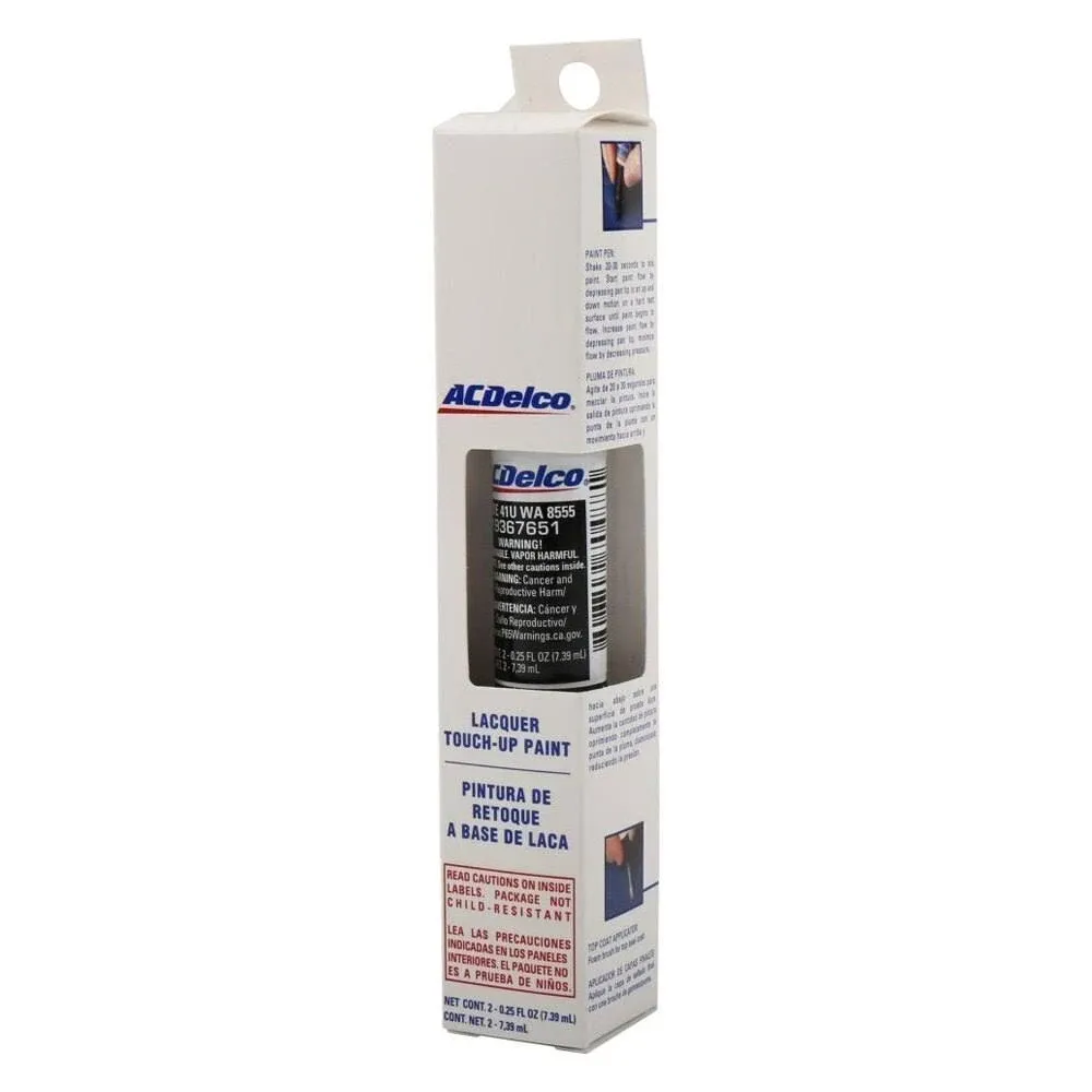 Genuine GM ACDelco Black Touch Up Paint Code 41U WA8555 GB 41U