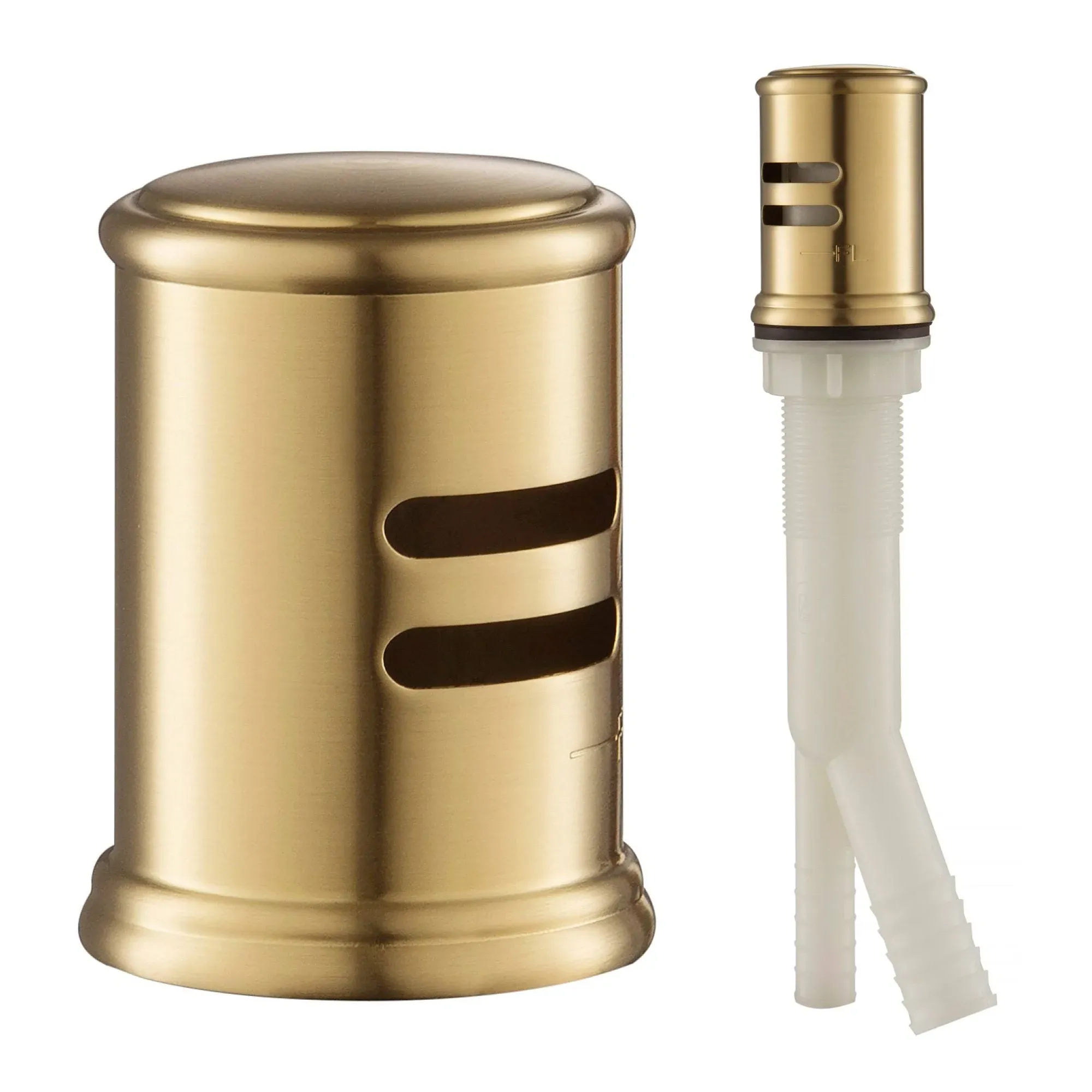 Kraus Dishwasher Air Gap, Brushed Brass KAG-2BB