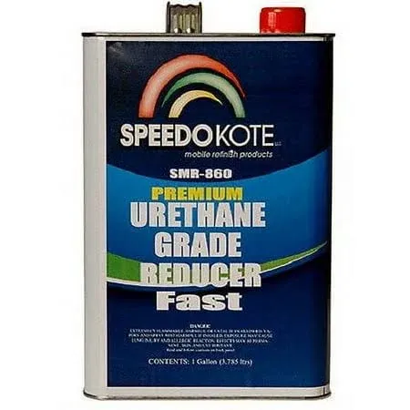 Speedokote SMR-860 - Universal Fast 55-65°F Urethane Grade Reducer, One Gallon. For California, Delaware, or Maryland, order SMR-0065