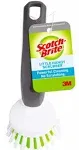 Scotch-Brite Little Handy Scrubber Brush, Small & Versatile Cleaning Tool with Long Lasting Bristles, 6 Scrub Brushes