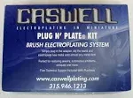 Caswell Plug N' Plate Nickel Kit