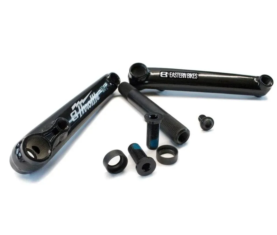 Eastern Bikes 48 Spline Throttle BMX Cranks Black 170mm