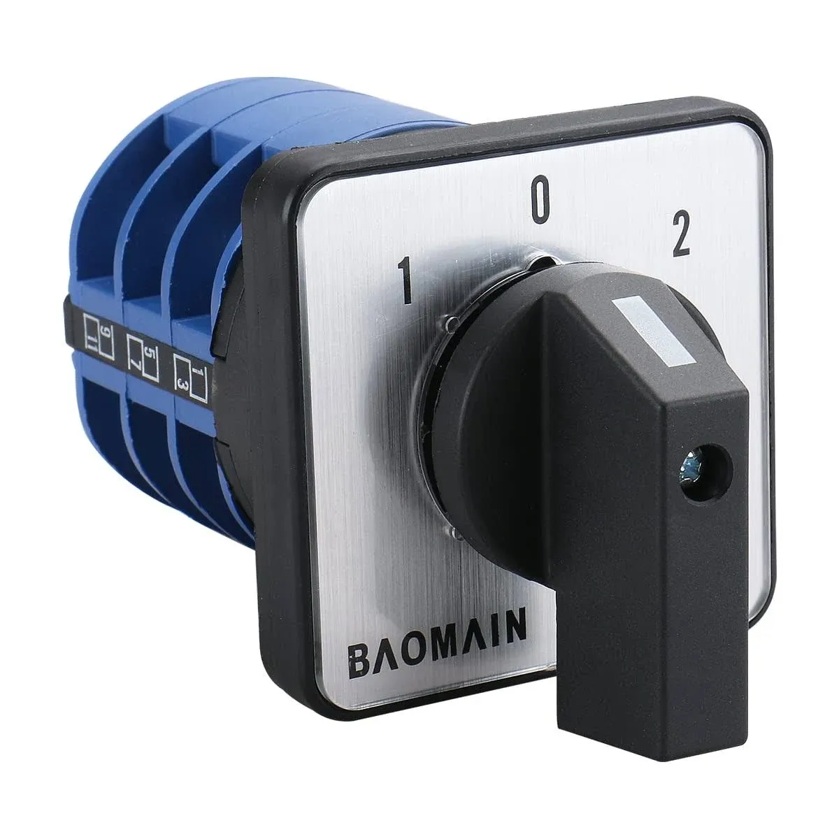 Baomain Rotary Cam Changeover Switch SZW26-40/D303.<wbr/>3 AC 660V 40A 12 Terminal 3 P