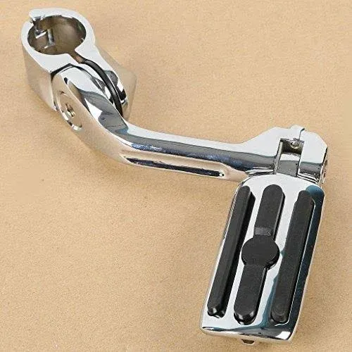 XFMT 125 32 mm Long Angled Adjustable Highway Foot Pegs Peg Mount For Harley Davidson