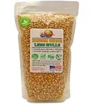 1.9 LB White Virtually Hulless (Less Hulls) Popcorn Kernels • Resealable Bag • USA Grown • NON-GMO, Vegan, KOSHER • Great for Movie Night • INTL POP