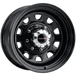 JEGS 681032: D Window Wheel [Size: 16" x 8"] Black - JEGS