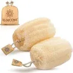 Almooni Egyptian Loofah Exfoliating Body Scrubber, Natural Real Egyptian Shower Loofah Sponge Body Scrubber for Women and Men, for Body and Face