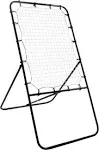 Trademark Innovations Durable Lacrosse Rebounder Net - 4-ft x 3-ft Size, Sturdy Steel Frame, Easy Setup Instructions, Ground Stakes Included