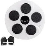 Smart Wall Boxing Machine United States / White with Black Gloves