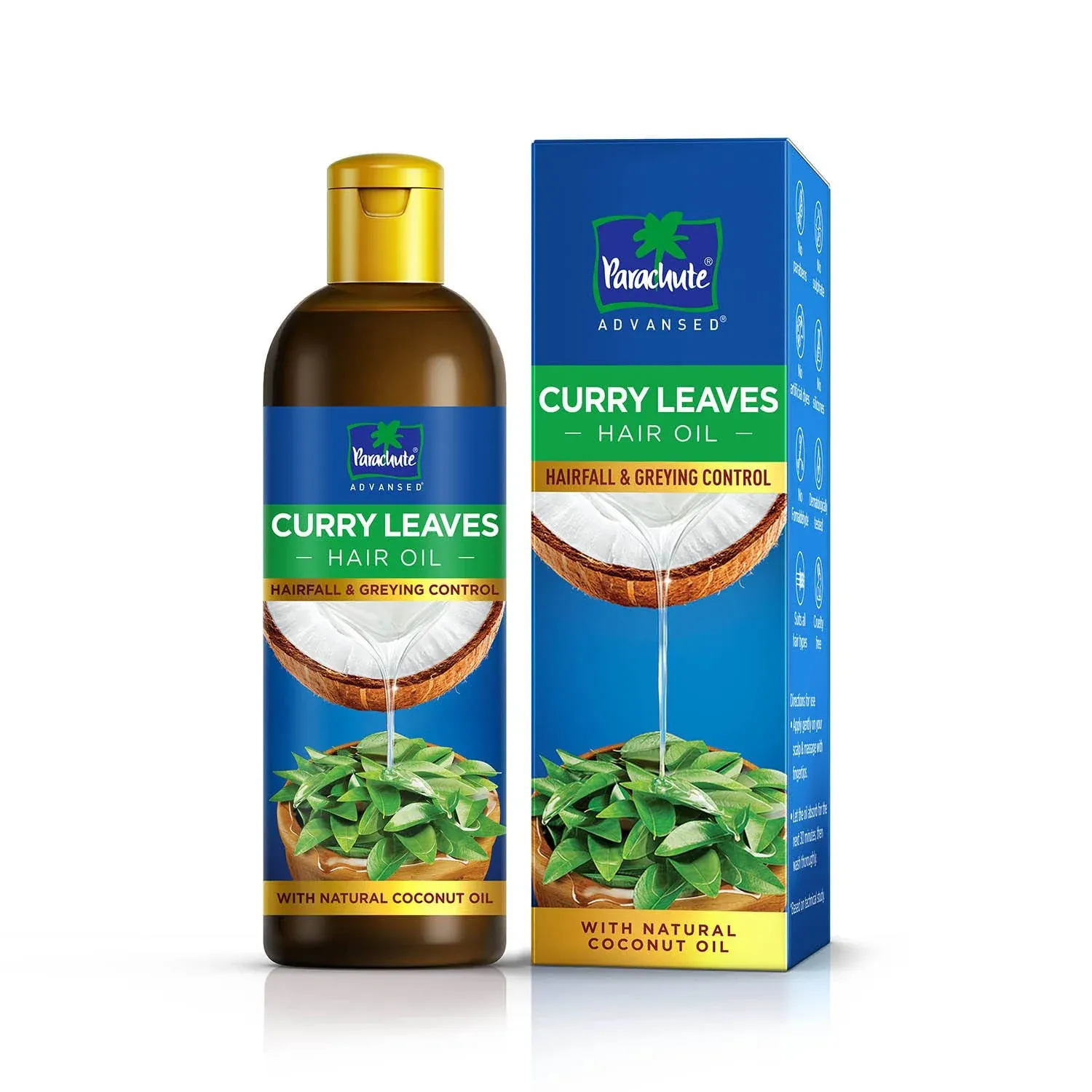 Parachute Advansed Curry Leaves Hair Oil - 200 ml