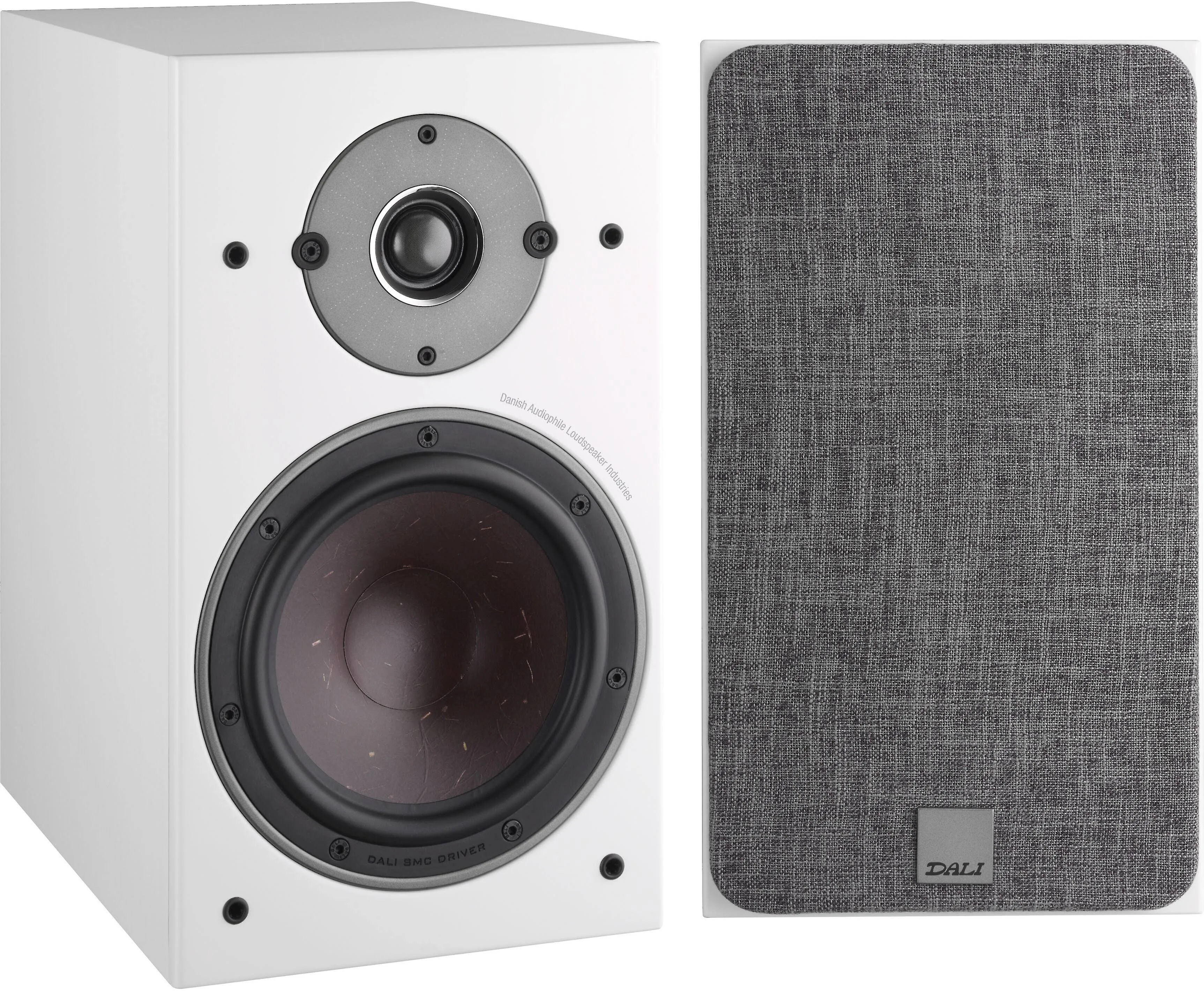 Dali: Oberon 3 Passive Bookshelf Speakers - White (Pair) - (Open Box Special)